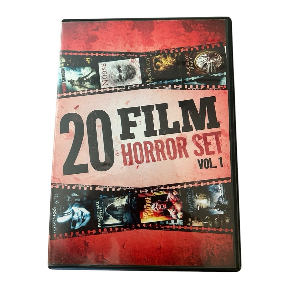 20-Film Horror Set Volume 1 DVDs